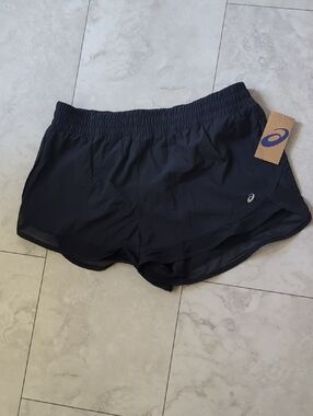 Asics Black Women's Athletic Shorts